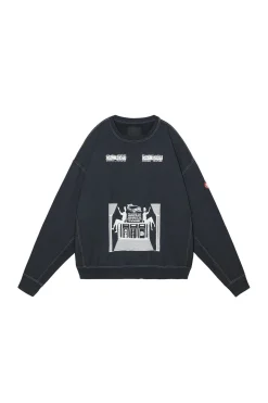 OVERDYE MD MACHINES CREW NECK