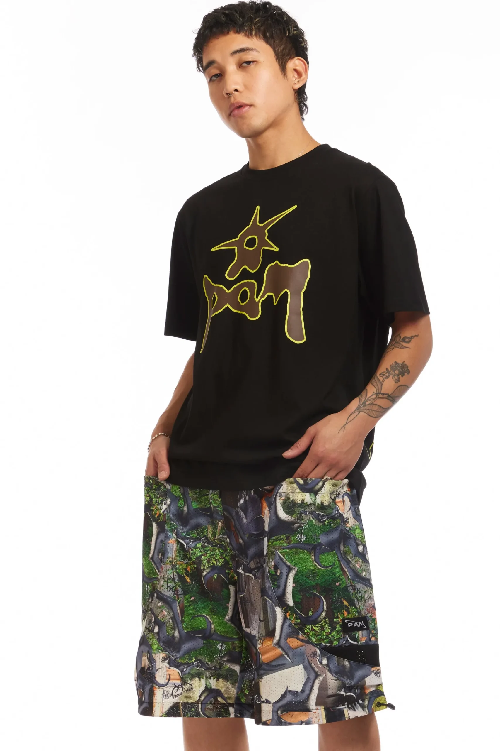 P.A.M. REAL TREE MESH SHORTS
