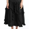 Pathways Maxi Skirt Black (Exclusive)