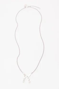 PEARL DROP ALIEN KISS NECKLACE (EXCLUSIVE)