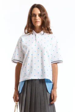 POLKA DOTS POLO SHIRT