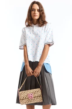 POLKA DOTS POLO SHIRT