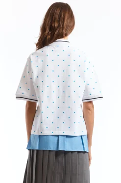 POLKA DOTS POLO SHIRT
