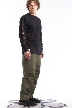 PRTC LS COTTON PULLOVER BLACK