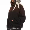 PUNK PATCH 1/4 ZIP PULLOVER HOODIE