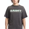 SAINT SS TEE BLACK