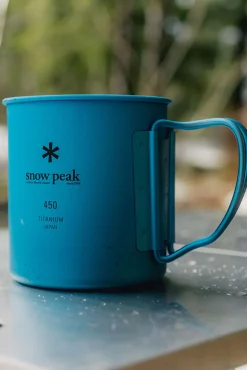 SNOW PEAK - TITANIUM SINGLE CUP 450 ANODISED