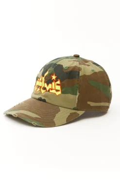 STARS LOGO CAP DAMAGED CAMO