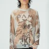 SUSUMU MUKAI - MARKINGS MESH TOP