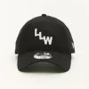 9TWENTY CAP WOOL. FLANNEL. NEW ERA BLACK