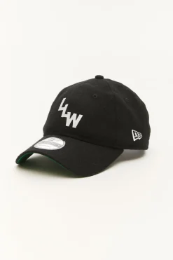 9TWENTY CAP WOOL. FLANNEL. NEW ERA BLACK