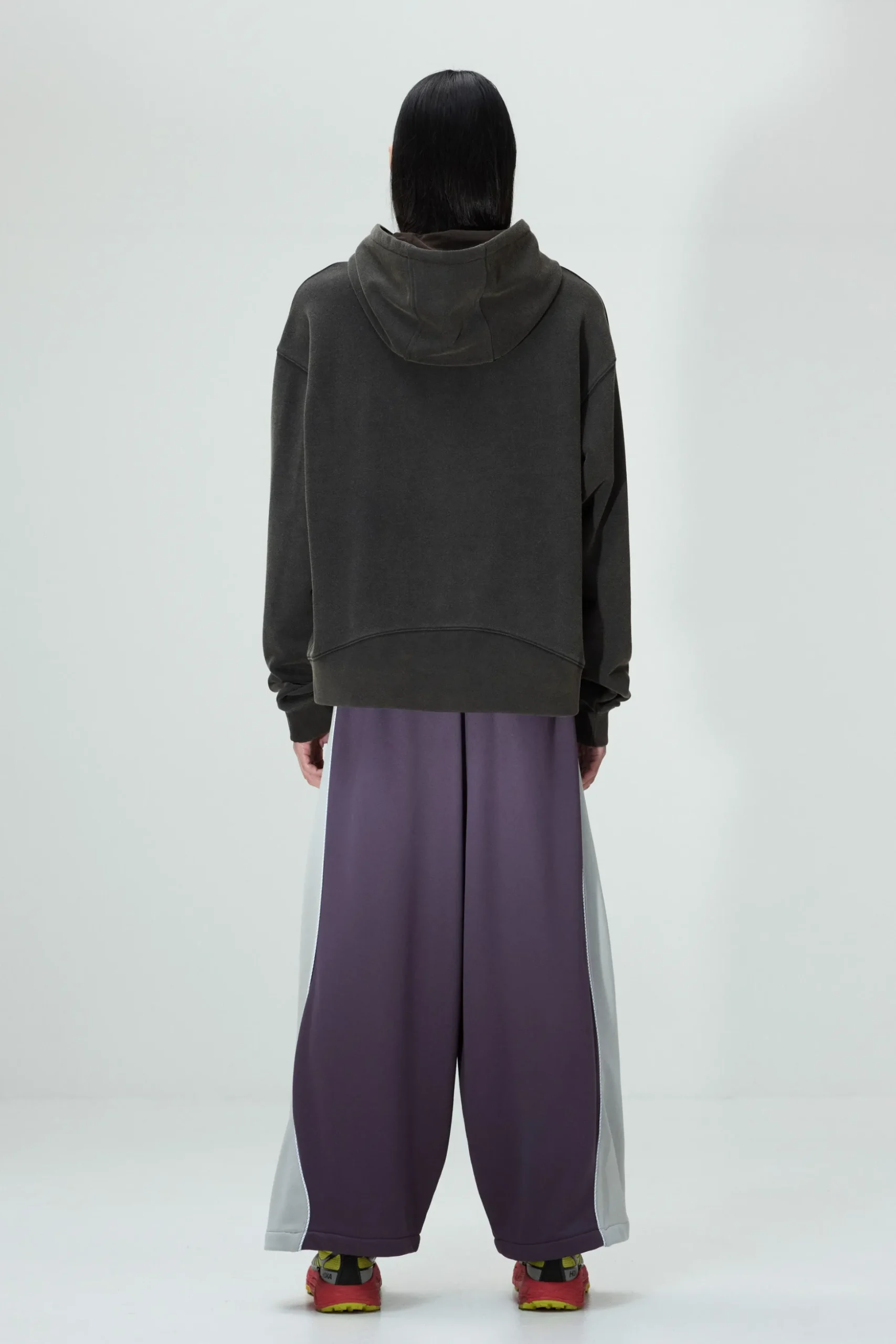WTTC CONTRAST POSEIDON WIDE LEG TRACK PANT